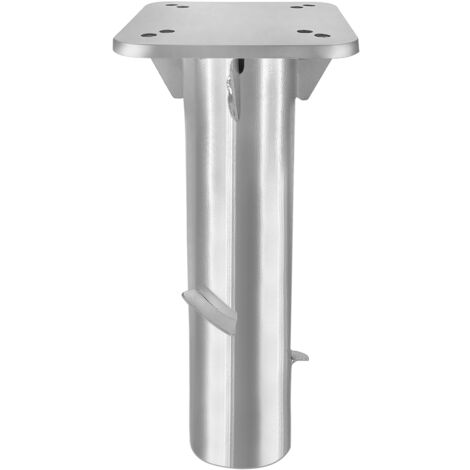 Soporte Base Universal Para Sombrilla De Suelo Montafox - Placa De Acero Para Fijar En Hormigón, Ahorra Espacio