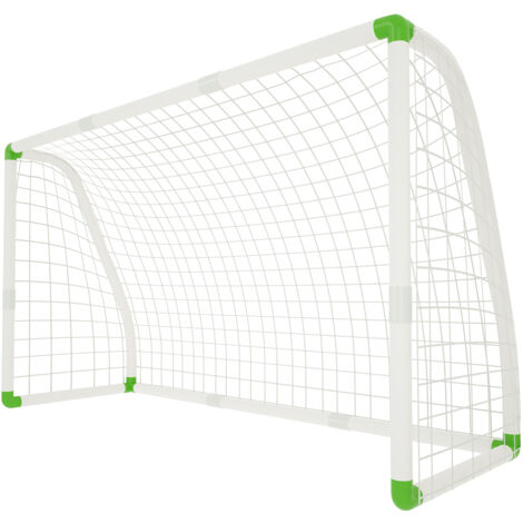 AUFUN Portería de fútbol de jardín para niños Portería Tipo de Clima, Adecuada para niños, Adultos (1,8 x 1,2 m)