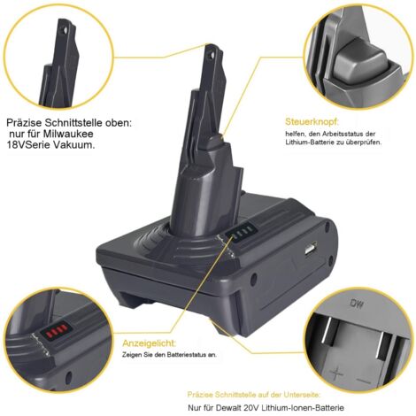 KATSU Akku-Adapter Für MAKI. 18V Zu Pärkside X 20V - Batterie Konverter