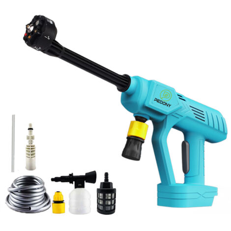 Elektrische Hochdruckreinigungsmaschine, drahtlose Druckkreismaschine, tragbares Hochvoltauto (ohne Batterie), kompatibel mit Makita-Batterien