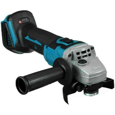 smerigliatrice angolare a batteria da 800 W disco da taglio senza spazzole da 125 mm per tagliare e levigare (senza batteria e caricabatterie),Compatibile con la batteria Makita