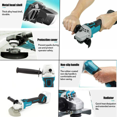 Fresa a batteria compatibile con batteria Makita da 18 V, Rifilatore Fresatrice Verticale 1300W, con 6 velocità, guida dritta, ruota di guida, fresa in metallo duro da 6,35 mm (senza batteria