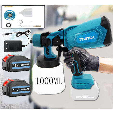 600W Pistola Per Vernice Elettrica HVLP Senza Aria Professionale Con 3PCS Ugelli In Rame - Cina Pistola Per Irroratrice Elettrica Per Vernici, Pistola Per Verniciatura A Spruzzo - Foto 11