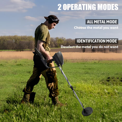 Metal Detector MD3028 Decca – Cercatore D'oro Professionale Con Display LCD, Regolabile