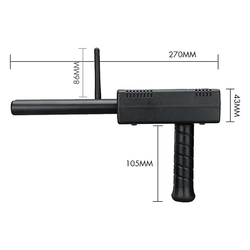 Metalldetektor Handgerät Mit 3D LED Display - Bis 30m Tiefe | Für Gold, Silber, Kupfer