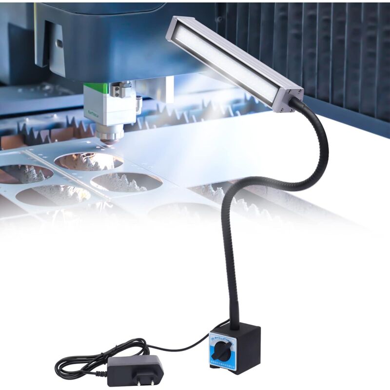 Led-lamp Met Draaibank, 10 W, Magnetische Zwanenhals Cnc Machinelamp Cnc Industri%c3%able