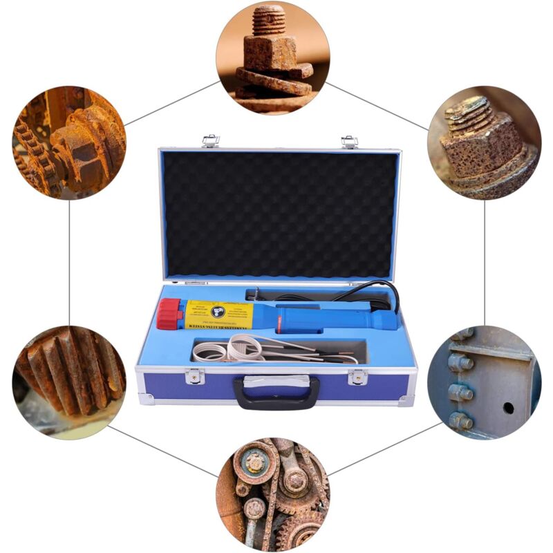 Magnetische Induktionsheizung 1100W – 220V, 8 Spu Produktbild-Vorschau 2