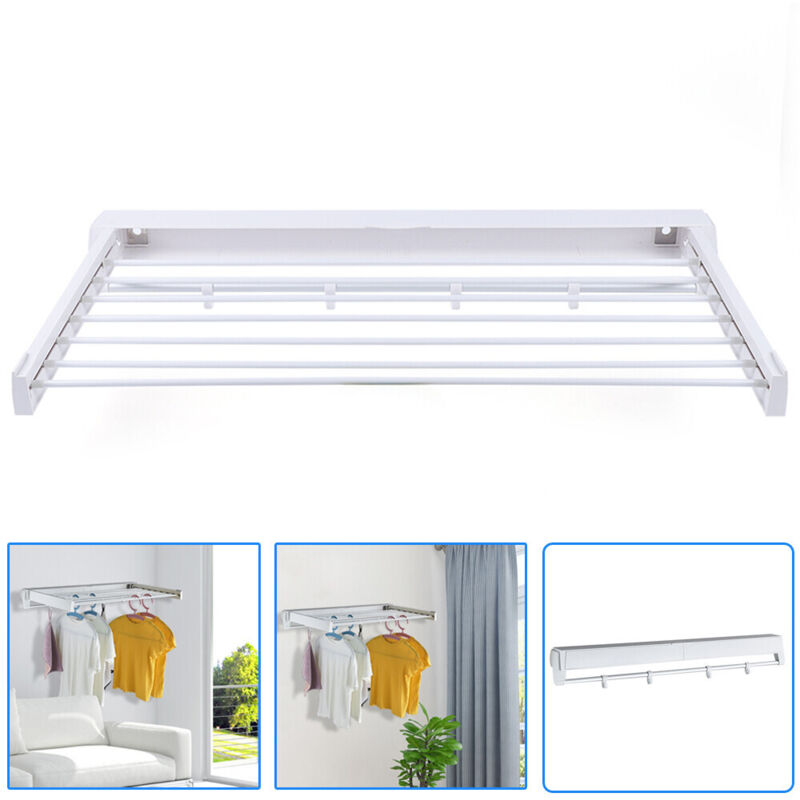 COSTWAY Heizkörper, 100W, Mit 6 Stangen, Freistehend & Wandmontiert, 45
