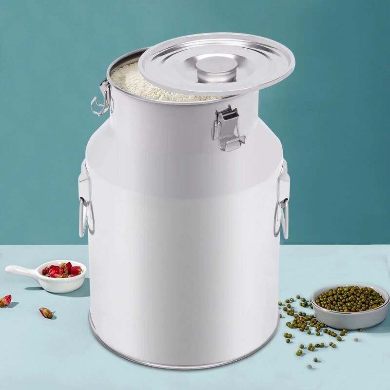 Edelstahl Krug 1,5 Liter Mit Messbecher – Ideal Für Milch, Wasser, Cocktails & Saft