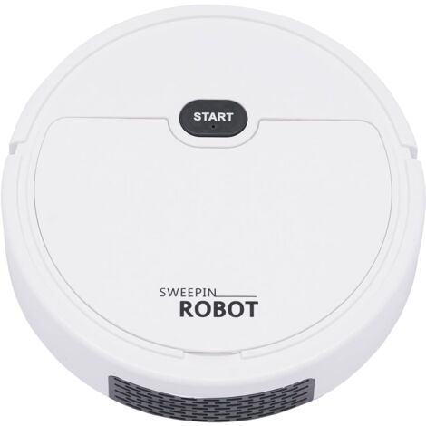 Roboterstaubsauger mit automatischer Richtungsänderung, 3-in-1 Saug- & Mopproboter, Staubsauger & Mopp, Teppich, Tierhaare,0.13qt Staubkasten,für ca. 90 geeignet ㎡/ 968.75ft²