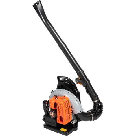 2-Takt 63cc Benzin Laubbläser Rucksack, 3,6 Ps Benzin Rückenlaubbläser Laubbläser Gartenbläser Luftkühlung Bläserluftgekühlten Leaf Blower Bis Zu 1 Stunde Betriebsdauer Für Große Flächen (1/5)