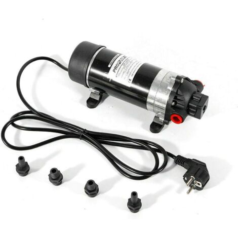 WasserPumpe, 220V Membran Wasserpumpe Selbstansaugende Wasserpumpe 160PSI Membranpumpe Druckpumpe Garden Wasserpumpe für Caravans Wohnmobilen