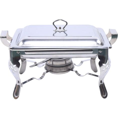 Chafing Dishes Chafing Dish Rund 8.5L Mit Glasdecke Produktbild-Vorschau 12