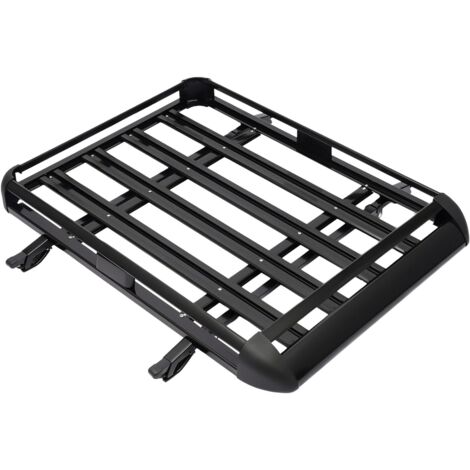 Dachkorb Auto Gepäckträger, Dachgepäckträger Tragfähigkeit von 68 kg Doppellagiges Design Gepäckträger für SUV-Universalmodelle geeignet Dachträger