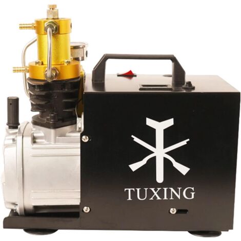 Professionelle 300BAR Hochdruckluftpumpe 220V - Für Tauch- & Industrieflaschen