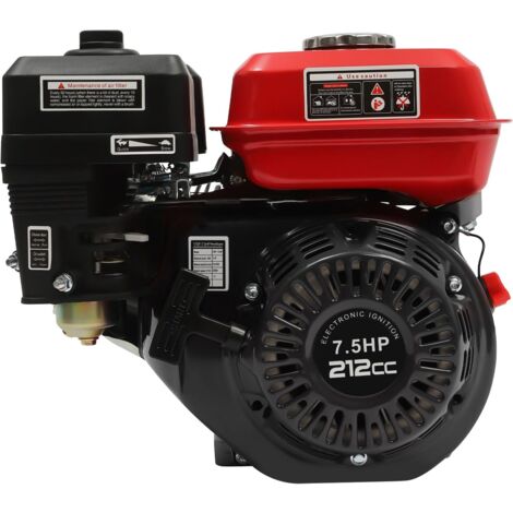 7.5 Ps Benzinmotor Standmotor, Kartmotor Motor 4-Takt 1 Zylinder 20 Mm Welle Ohv Motor Kartmotor Go-Kart Motor Geräuscharm Bis Zu 4 Kw Für Industrie Und Landmaschinen