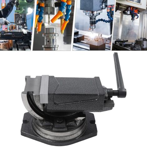 Schraubstock 100mm Maschinenschraubstock Bohrmaschinen Fräsmaschine