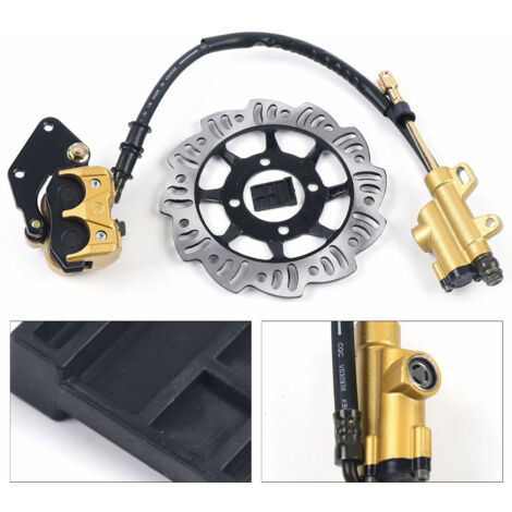 Hinten Hydraulik Bremsen Kit Bremse Scheibe 4-Takt 49-125cc Mini & Pocketbike (1/5)