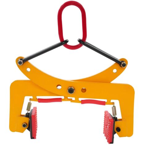 280kg Bordsteinzange 8-30cm Steinträger Hebezange Steinzange Heber Anti-Rutsch Pad
