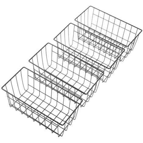 SUS304 Edelstahl Hängekorb 40cm - Mehrzweck Aufbewahrungskorb Für Küche & Bad