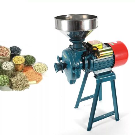 2200W Elektrisch Kornmühle Schleifmaschine 150mm Getreidemühle Mit Trichter