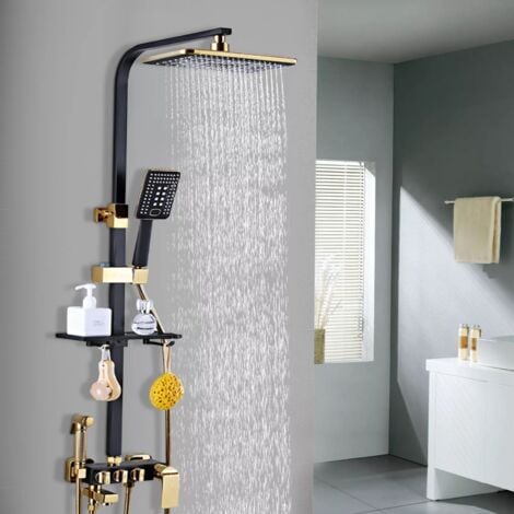 Duschsystem mit Regendusche Duschset Duschsäule Dusche Duscharmatur Handbrause