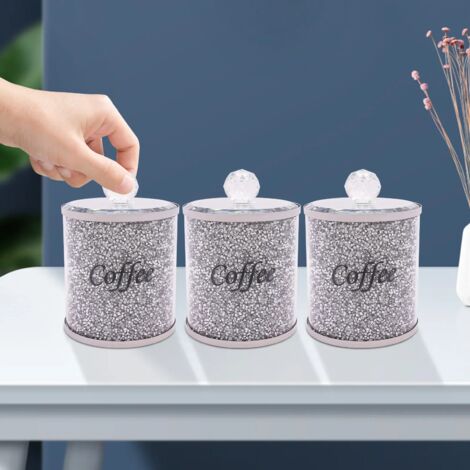SUMNACON 3 Kaffee Zucker Tee Lagerung Kanister Lebensmittel