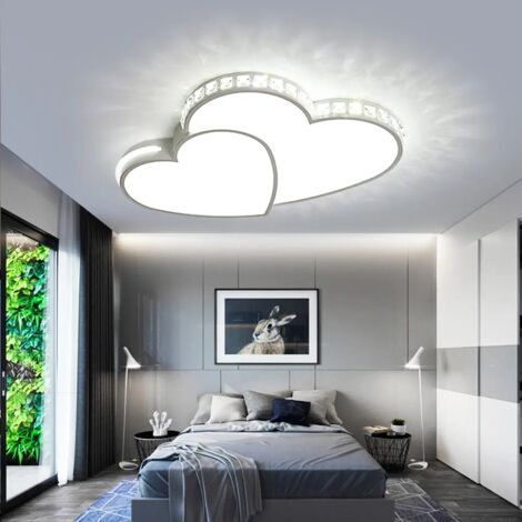 24W LED Deckenlampe Deckenleuchte Wohnzimmerlampe Herzförmige Licht Hochwertig Schlafzimmer Licht