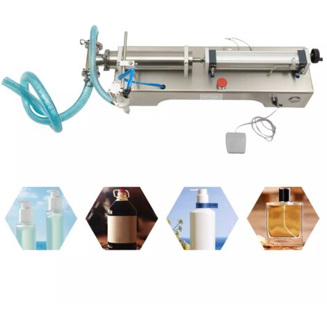 Pneumatische Abfüllmaschine flüssige Füllmaschine für Flüssigkeiten 100-1000ml (1/5)