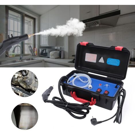 Dampfreiniger 3000W Handdampfreiniger Auto Haushaltsreinigungsmaschine 3-in-1 Hochtemperaturreiniger Dampftemperatur 100-120℃ Multifunktionaler tragbarer Dampfreiniger für Küche, Auto