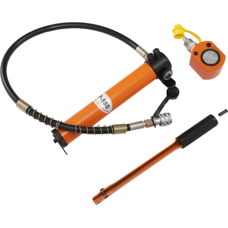 Hydraulik-Handpumpe Mit 20t Zylinder, 70 MPa, 350 Cm³ Ölvolumen – Für Presse, Heber, Bieger
