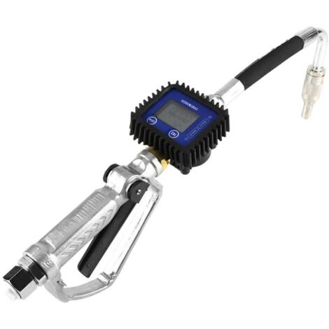 Diesel-Ölzähler DN25 – Digitalanzeige, 10–100 L/min, Für Öl, Wasser, Diesel, Benzin, Außengewinde