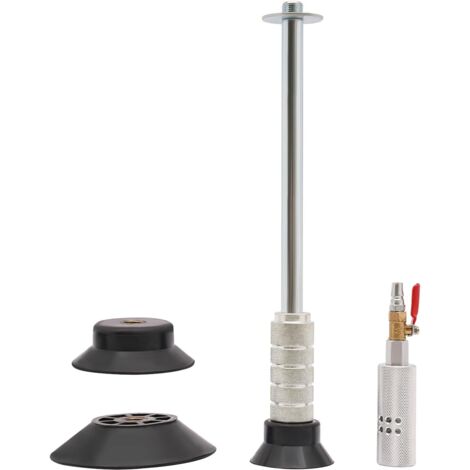 Dellen Rausziehen, 55x20x20cm Dellenzieher Air Pneumatic Dent Puller Auto Auto Karosserie Reparatur Saugnapf Slide Tool Hammer Kit für Autowerkstätten oder Heimwerker zum Reparieren