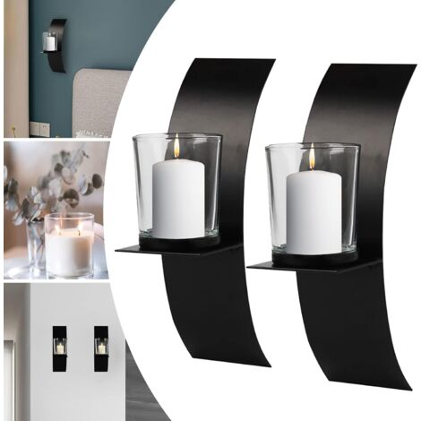 wand-kerzenhalter-paar-set-f-r-teelichter-kerzen-leuchter-halterung