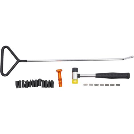 15tlg Auto Dellen Reparatur Ausbeulwerkzeug Set Ausbeul-Werkzeug Lackfreies Beulen Reparaturset Dent Puller Kit Werkzeuge Body Für Autooberfläche Dellenreparatur Und Bump/Reparaturwerkzeuge (1/5)
