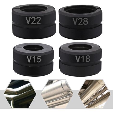 AMZCNC Pressbacke M12~M28 M-Kontur für 12mm,15mm,18mm,22mm,28mm, Pressbackeneinsatz passend für
