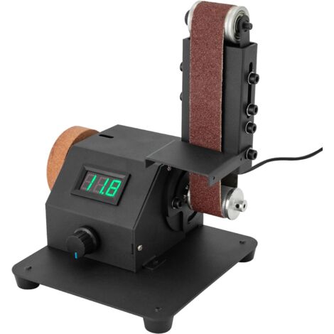 Bandschleifer 350W Bandschleifgerät Digitale Anzeige mit Schleifband