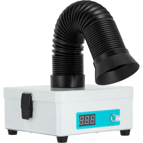 Lötrauchabsaugung 15W 15m³/h Desktop Lötabsaugung Rauchabsauger mit 3 Stufen Filter, Elektrisch Rauchabsaugung für Manuelles Schweißen, Moxibustion Schönheit (1/5)