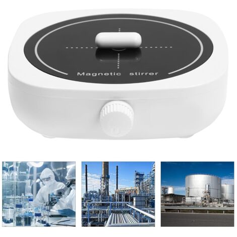 4000rpm/1L Magnetrührer Magnet Flüssigkeitsmischer für das Rühren verschiedener Flüssigkeiten mit unterschiedlicher Viskosität, Fest-Flüssig-Mischungen