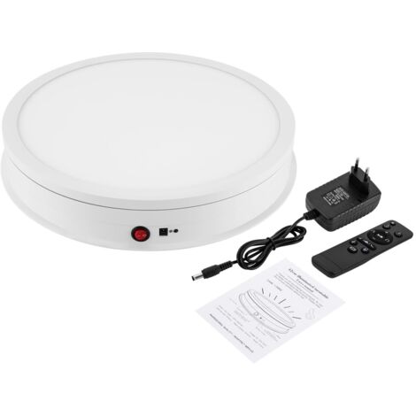 Produktbild von 360° Drehständer Mit Fernbedienung – LED, 42 Cm Ø, Tragbar Bis 50 Kg, Für Produktfotos & Displays