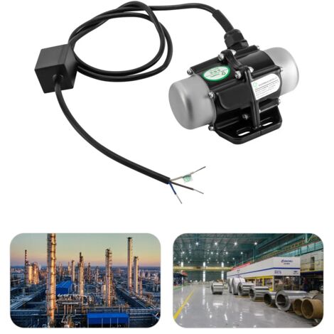 VEVOR 40W 220V 50Hz Vibration Motor Asynchronous Vibrator Electric Vibrator Multi-Purpose Motor High Quality Vibration Motor for Mining, Metallurgy, Coal, Electricity, Construction, Chemistry, etc VEVOR 40W 220V 50Hz Vibration Motor Asynchronous Vibrator Electric Vibrator Multi-Purpose Motor High Quality Vibration Motor for Mining, Metallurgy, Coal, Electricity, Construction, Chemistry, etc