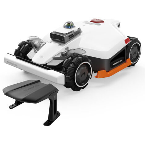 Robot Tondeuse MAMMOTION LUBA 3 AWD 3000 sans fil périphérique, jusqu'à 3000m², avec Garage pour tondeuse