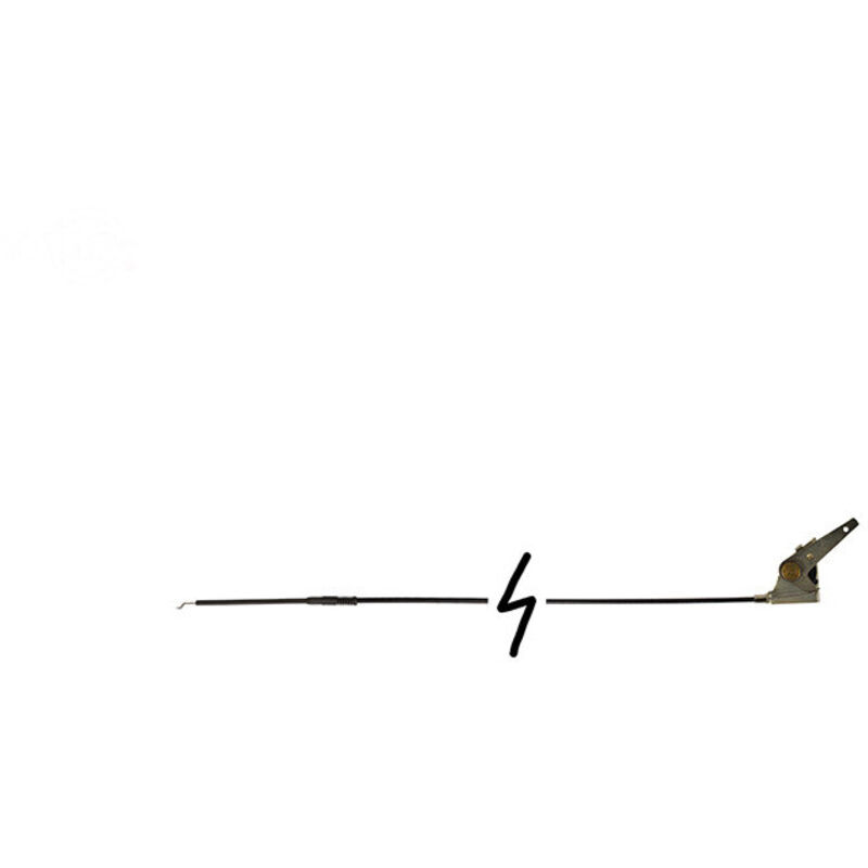 Câble D’accélérateur De Rechange – Longueur 1,6 M (câble) / 1,4 M (gaine) – Pour Moto, Tondeuse, Remorque, Camion – Poignée Env. 10 Cm