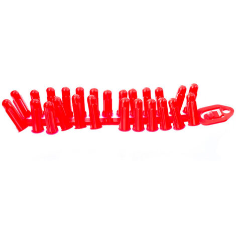 RAM - CHEVILLE AGGRIP, 8MM, ROUGE, BOÎTE DE 100 91866 (1/7)