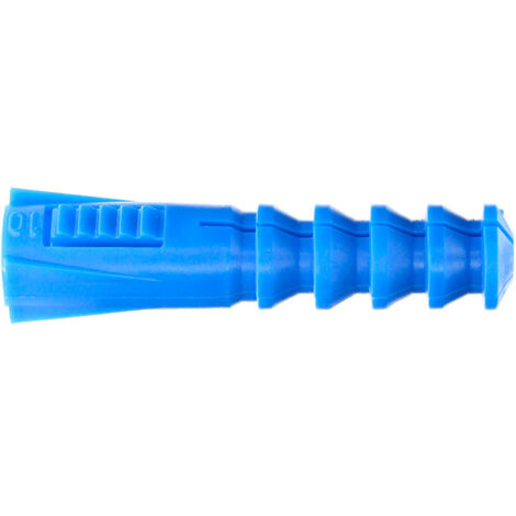 RAM - 50 Chevilles plastique Ø10 mm sans collerette bleu - 9064