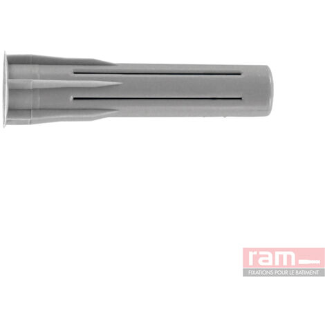 15 chevilles FUSÉE nylon tous matériaux Ø10 x 50 mm avec vis - Ram (1/4)