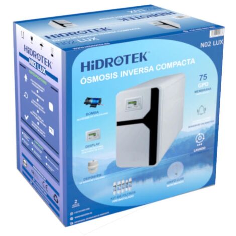 Osmosi Inversa compatta  con pompa  N02LUX 75 GPD