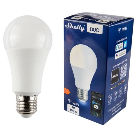 Ampoule LED connectée ShellyDuoE27 - Shelly