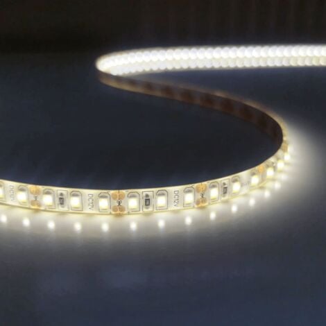 Ruban LED 12V 5M 2835 IP44 120LED/m - Blanc Chaud 2300K - 3500K - SILAMP