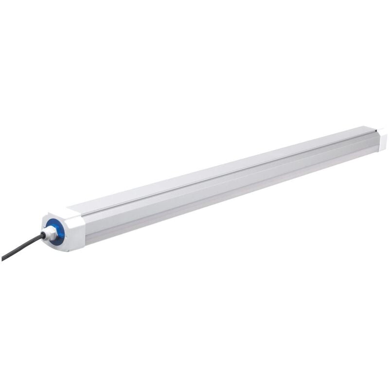 LED-Feuchtraum Wannenleuchte 120cm 40W 150lm/W Aluminium